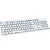 Teclado Office Fortrek K15 Slim USB ABNT2 Branco - Imagem 3