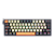 Teclado Mecânico Redragon Fizz RGB Laranja Cinza e Preto Switch Marrom - K617RGB-OG&GY&BK (PT-BROWN) - Imagem 1