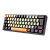 Teclado Mecânico Redragon Fizz RGB Laranja Cinza e Preto Switch Marrom - K617RGB-OG&GY&BK (PT-BROWN) - Imagem 2