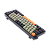 Teclado Mecânico Redragon Fizz RGB Laranja Cinza e Preto Switch Marrom - K617RGB-OG&GY&BK (PT-BROWN) - Imagem 5
