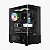 Gabinete Gamer Gamdias Atlas E2 CG Preto Vidro Curvo Com 3 Fans ARGB Display Integrado - Imagem 1