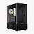 Gabinete Gamer Gamdias Atlas E2 CG Preto Vidro Curvo Com 3 Fans ARGB Display Integrado - Imagem 2