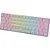 Teclado Mecânico Fortrek Gravity Air Compact Wireless Tri-Mode (Dongle/ Cabo / Bluetooth) Switch Brown Branco - Imagem 3