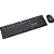 Kit Mouse e Teclado Fortrek CW11 Wireless Preto - Imagem 2