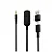 Headset HyperX Cloud III Driver 53mm USB-C USB-A P3 3.5mm Multi Plataformas Preto - 727A8AA - Imagem 6