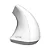 Mouse Sem Fio Recarregável 2.4 Ghz Vertical Ergonômico Ortopédico Power Fit 1600 Dpi Branco Usb - Pm300 - Imagem 4