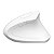 Mouse Sem Fio Recarregável 2.4 Ghz Vertical Ergonômico Ortopédico Power Fit 1600 Dpi Branco Usb - Pm300 - Imagem 3