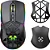 Mouse Gamer Sem Fio Wireless Fortrek Striker Air Sensor Pixart 3311 Switch Huano - Preto - Imagem 1