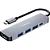 Hub USB-C 5 Portas 1x USB C 100w 1x USB A 3.0 2X USB 2.0 1x HDMI 4K Fortrek DC53 - Imagem 1