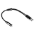 Cabo Adaptador Y P3 Fêmea Para P2 Macho - Preto - 15Cm - P3Y-15 - Imagem 4
