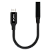 Cabo Adaptador Usb Tipo-C Para P3 Fêmea Hifi - Preto - 15Cm - Nylon - P3Ucp-15P - Imagem 3