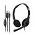 Headset Com Fio Hf250 Cabo De 150Cm P3 Com Adaptador Usb Com Controle De Volume Integrado - Ph467 - Imagem 1