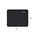 Mousepad Retangular Preto Neoprene Reliza 17,5 cm x 21 cm - Imagem 2
