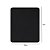Mouse pad Retangular Courino 21cm x 17,5cm Reliza Preto - Imagem 3