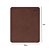 Mouse pad Retangular Courino 21cm x 17,5cm Reliza Marrom - Imagem 2