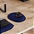 Mousepad Ergonômico Comfort Com Almofada 24cm x 22cm Reliza Marinho - Imagem 4