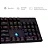 Teclado Gamer Mecânico OX Nebula Switch Blue com Anti-Ghost Preto - Imagem 3