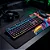 Teclado Gamer Mecânico OX Nebula Switch Blue com Anti-Ghost Preto - Imagem 4