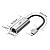 Cabo Adaptador de Rede USB-C para RJ45 Get Giga Ethernet 10/100/1000Mbps 18,5cm - Imagem 3