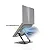 Suporte para Notebooks com base Giratória Aço Carbono 360° Spin até 17" Get - Imagem 3