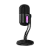 Microfone Gamer Condensador Cardioide Pcyes Volini Black Vulcan Rgb Usb - Mgvlnbv - Imagem 1