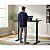 Mesa Elétrica Altura Ajustável Motor único Fortrek Lift Preta 120×60cm - Imagem 7