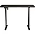 Mesa Elétrica Altura Ajustável Motor único Fortrek Lift Preta 120×60cm - Imagem 2