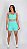 conjunto shorts top verde agua m - Imagem 1