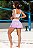 conjunto beach tennis shorts saia top lavanda g - Imagem 2