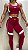 conjunto legging top elevante oxyfit bordo M - Imagem 1