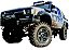 Alargador De Paralamas Off-Road - Hilux cabine dupla - 1993 a 2004 - Imagem 1