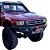 Para-choque de aço Dianteiro - Hilux - 1992 a 2004 - Imagem 1