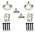 Kit Lift Suspensão 1,5'' ou 3,8cm Fiat Strada 2021 Em Diante - Imagem 1