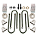 Kit Lift Total Dianteiro e Traseiro 2'' F-1000 4x4 1992 em diante - Imagem 1