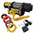 GUINCHO 12V 5.000LB / 2.267KG - CABO DE AÇO 15M X 1/4" IP67 - Imagem 1