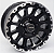 KIT 4 RODAS M15 OFF-ROAD R16x7 - PRETO DIAMANTADO - Imagem 1