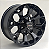KIT 4 RODAS M12 OFF-ROAD R17x8 - PRETO DIAMANTADO - Imagem 3