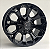 KIT 4 RODAS M12 OFF-ROAD R17x8 - PRETO DIAMANTADO - Imagem 4