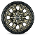 KIT 4 RODAS M31 OFF-ROAD R17x9 - GOLD BLACK - Imagem 2