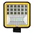 FAROL MILHA 126W QUADRADO 48 LEDS ANGEL EYES SETA (PAR) - Imagem 1