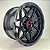 KIT 4 RODAS - NASHVILLE R17X9 6X139.7 BLACK - Imagem 1