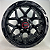 KIT 4 RODAS - NASHVILLE R17X9 6X139.7 BLACK - Imagem 3