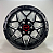 KIT 4 RODAS - NASHVILLE R17X9 6X139.7 - PRETO DIAMANTADO - Imagem 1