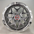 KIT 4 RODAS - NASHVILLE R17X9 6X139.7 - PRATA - Imagem 3