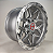 KIT 4 RODAS - NASHVILLE R17X9 6X139.7 - PRATA - Imagem 1