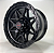 KIT 4 RODAS - TUCSON R17X9 6X139.7 - PRETO - Imagem 2