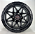 KIT 4 RODAS - TUCSON R17X9 6X139.7 - PRETO - Imagem 3