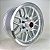 KIT 4 RODAS - AUSTIN R17X9 6X139.7 - PRATA - Imagem 1