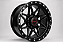 KIT 4 RODAS - TUCSON R20X10 8x165 - PRETO - Imagem 3