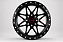 KIT 4 RODAS - TUCSON R20X10 8x165 - PRETO - Imagem 1